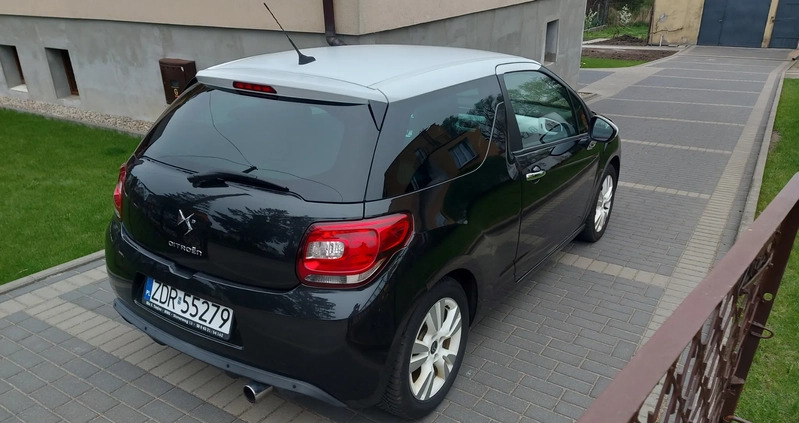 Citroen DS3 cena 18900 przebieg: 188500, rok produkcji 2010 z Ełk małe 211